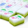 US Stock Free Shipping Custom Modern American Mah Jongg Set 160 Tiles 4-Layer RED Acrylic Eco-Friendly Luxury Mahjong - Image 8