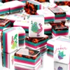 US Stock Free Shipping 4-Layer American Mahjong Tiles Modern Luxury with Acrylic Leopard Print Design Gambling Gift - Image 7