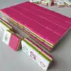 US Stock Free Shipping Custom Modern American Mah Jongg Set 160 Tiles 4-Layer RED Acrylic Eco-Friendly Luxury Mahjong - Image 7