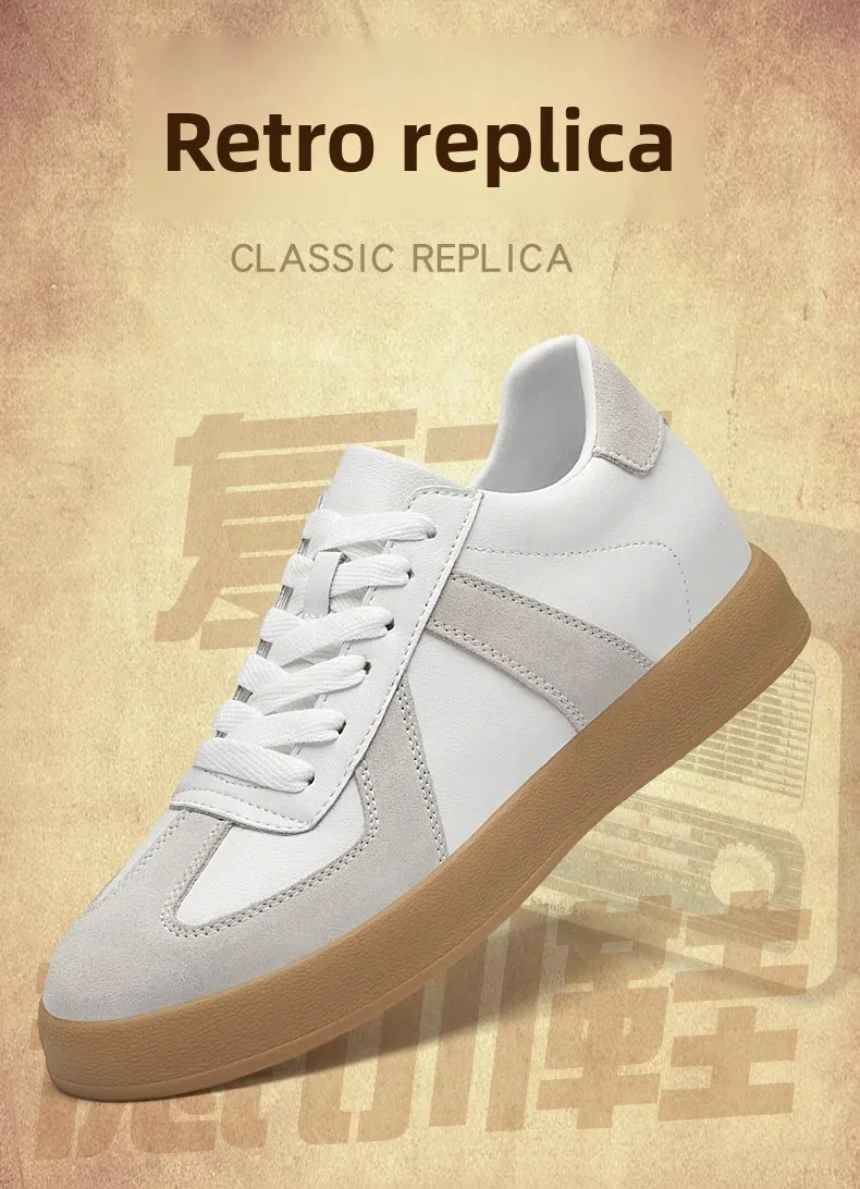 Fall Winter Invisible Heightening Men's Shoes 8cm Leisure Sports Shoes Fashionable Retro Men's Sneakers Breathable Leather - Image 18