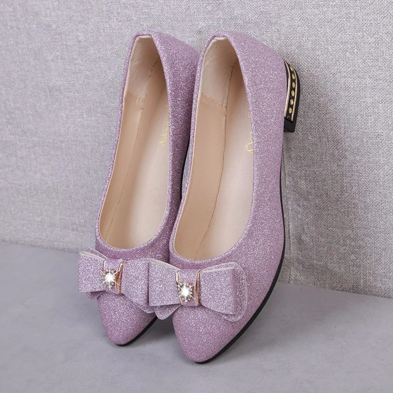 Women Flats Bowknot Single Shoes Female 2024 Spring Autumn Loafers New Fashion Sweet Flat Soft Casual Shoes Zapatos De Mujer - Image 2