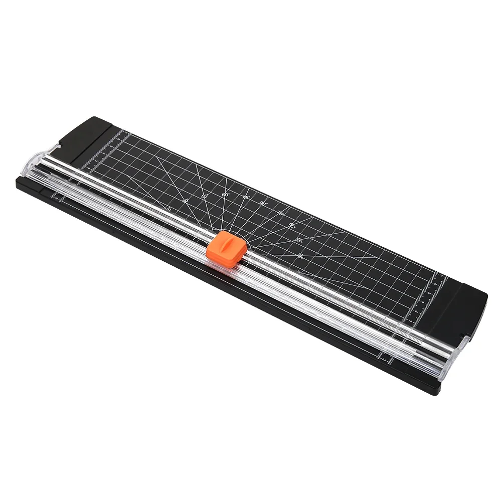Office A4 A5 Guillotine Paper Cutter with Automatic Security Safe Guard for Coupon Craft Paper Lightweight Cutting Mat Machine - Image 7