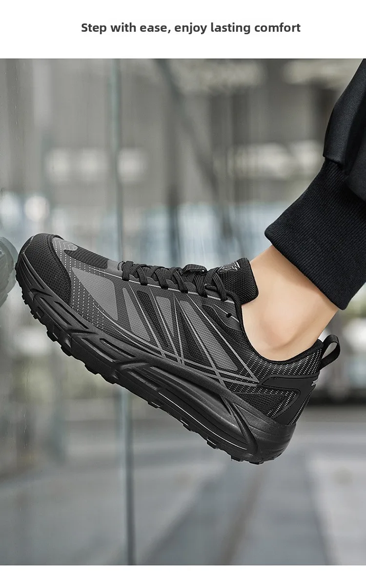 Men's Wide Foot 4E Size Sports Shoes Breathable Comfortable Casual Fall Season round Toe Large Head Extra Wide Footwear - Image 26