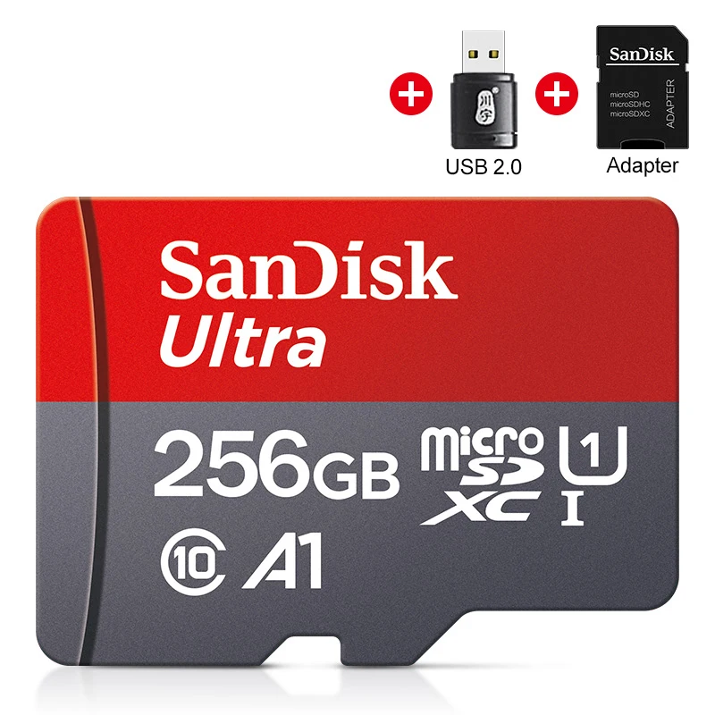 Sandisk Memory Card 256GB 128GB 64GB 32GB TF Micro SD Card Class 10 UHS-1 Flash Card Memory for Smartphone PC+Card Reader - Image 8