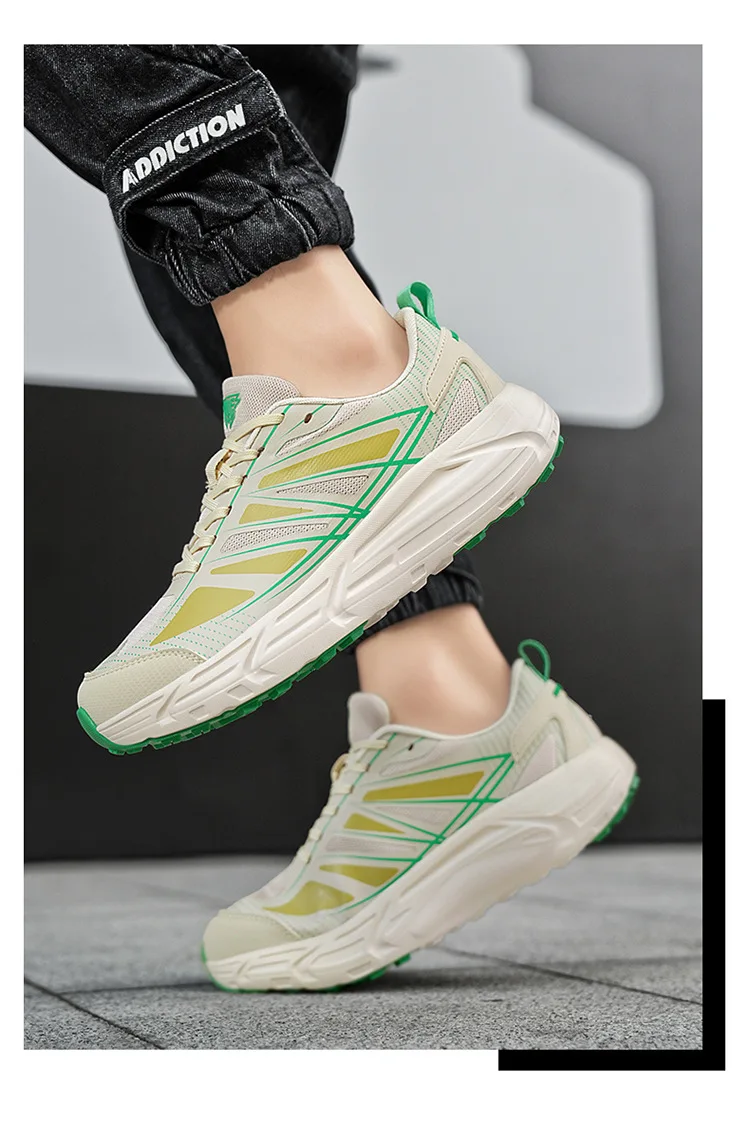 Men's Wide Foot 4E Size Sports Shoes Breathable Comfortable Casual Fall Season round Toe Large Head Extra Wide Footwear - Image 21