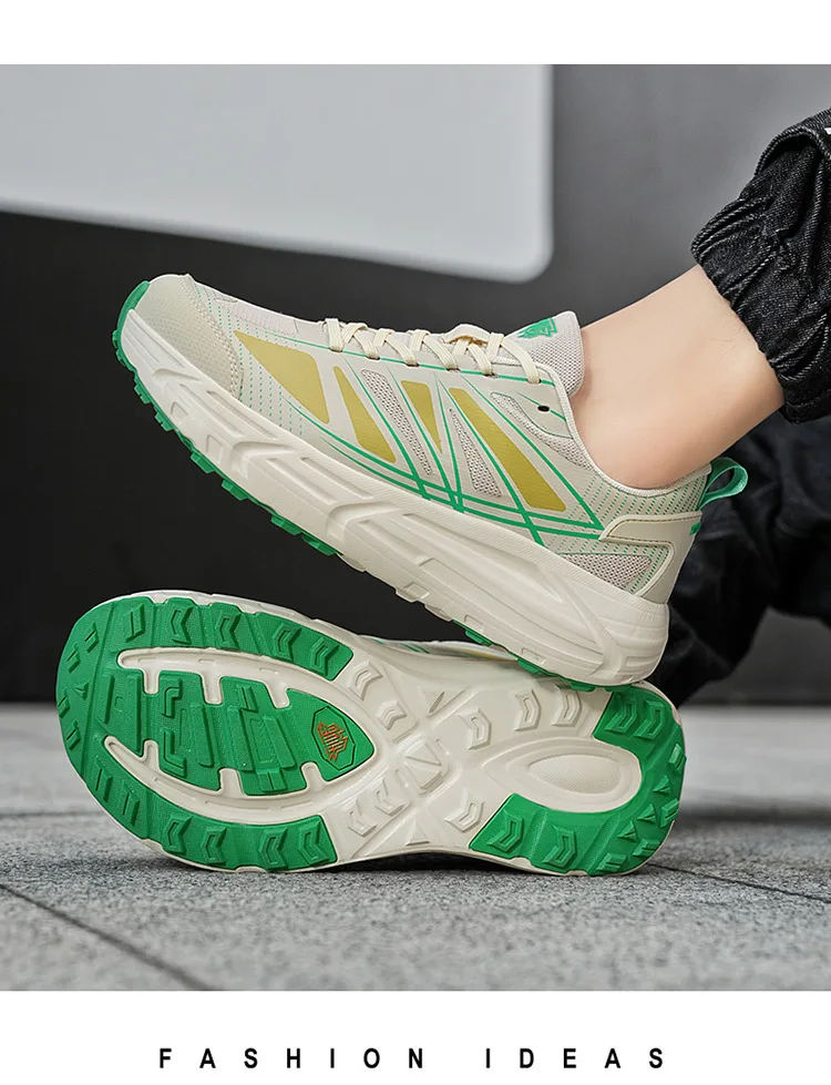 Men's Wide Foot 4E Size Sports Shoes Breathable Comfortable Casual Fall Season round Toe Large Head Extra Wide Footwear - Image 22