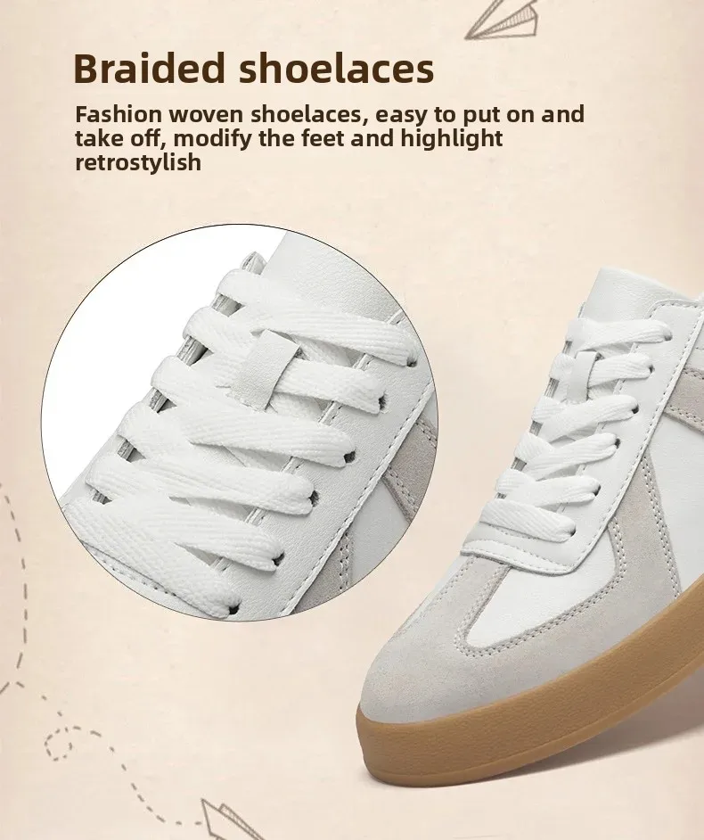 Fall Winter Invisible Heightening Men's Shoes 8cm Leisure Sports Shoes Fashionable Retro Men's Sneakers Breathable Leather - Image 27
