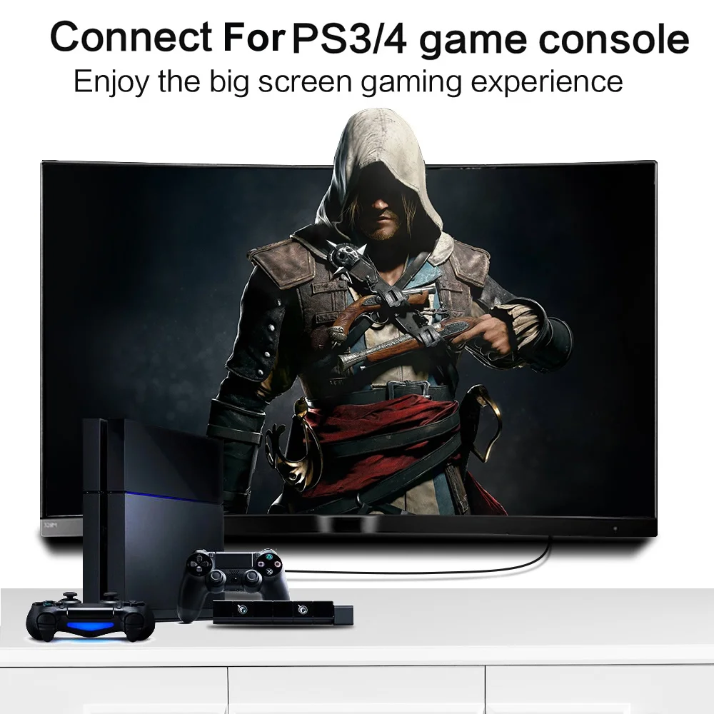 HDMI Cable HDMI to HDMI Cable for Switch PS4 Television TVBox Xbox 360 HD TV Computer Laptop 1.8m 10m Cable HDMI Video Audio - Image 4