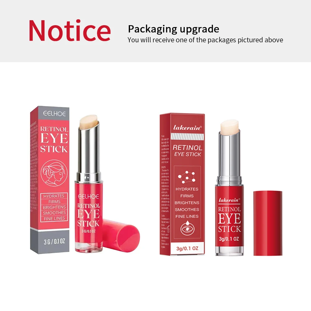 Retinol Eye Cream Lightening Dark Circles Firming Skin Instant Eye Repair Serum Stick for women Women Eyes Care - Image 17