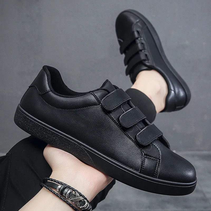 New autumn white shoes Fashion non slip board shoes Outdoor skateboarding loafers comfortable Shoe Flat Male Sneakers Tenis Para - Image 2
