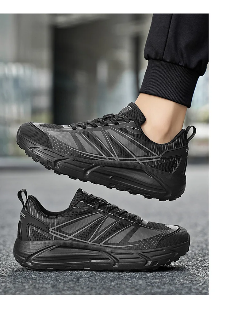 Men's Wide Foot 4E Size Sports Shoes Breathable Comfortable Casual Fall Season round Toe Large Head Extra Wide Footwear - Image 27
