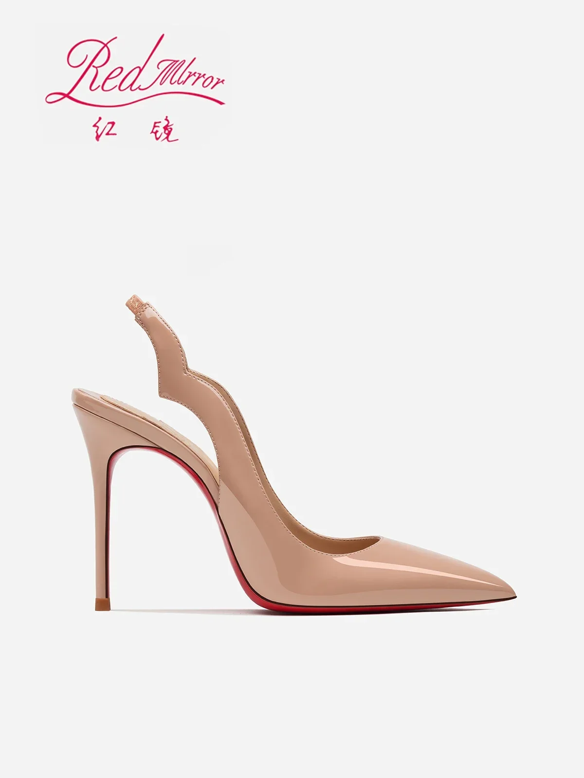 2026 New Pointed Naked High Heels for Women, Fine Heels, Lacquered Leather Headbands, Air Quality Ladies Sandals 33-46 - Image 18