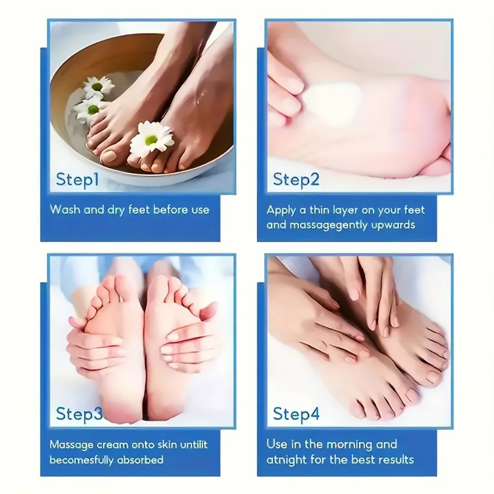 SUYARUN 60% Urea Foot Cream for Cracked Heels & Dry Skin - Intensive Moisturizing Treatment, Callus Remover, Diabetic Foot Care. - Image 6