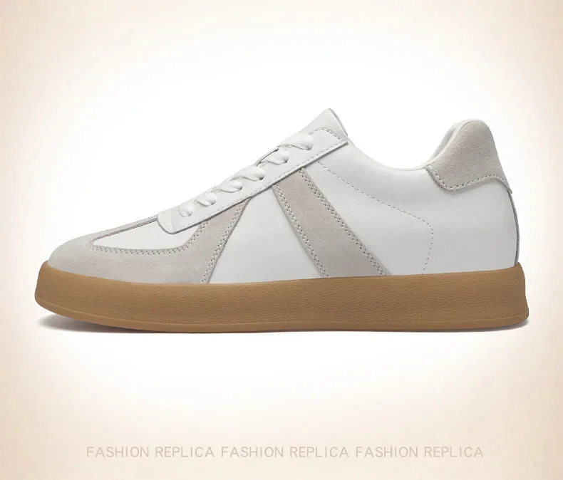 Fall Winter Invisible Heightening Men's Shoes 8cm Leisure Sports Shoes Fashionable Retro Men's Sneakers Breathable Leather - Image 54