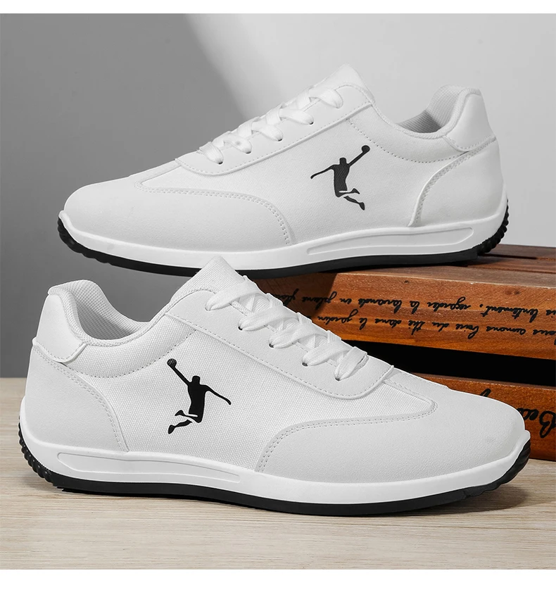 Men's Shoes, Spring and Autumn Trendy Shoes, New Cross-Border Models, White, Black, Red Sports Shoes, Soft-Soled, Breathable, Men's Low-Top Versatile Casual Shoes - Image 26