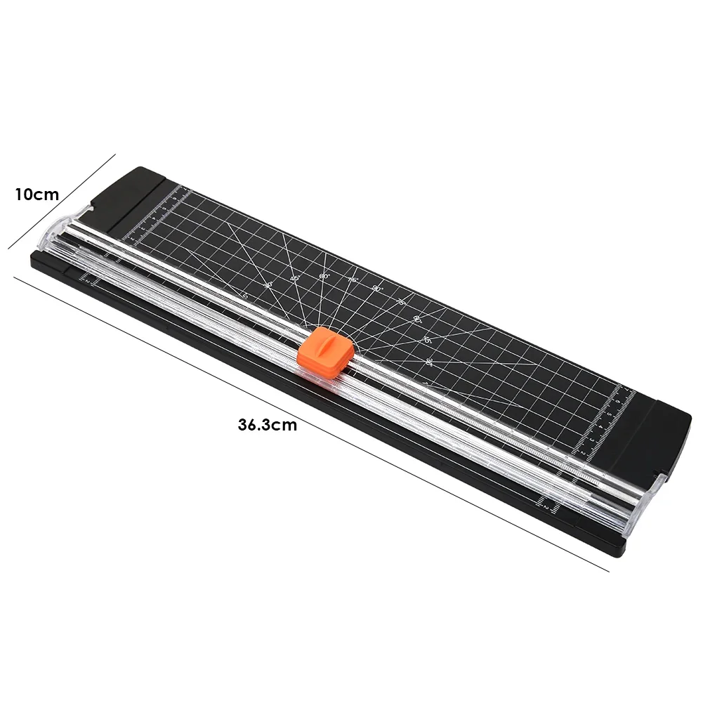 Office A4 A5 Guillotine Paper Cutter with Automatic Security Safe Guard for Coupon Craft Paper Lightweight Cutting Mat Machine - Image 6