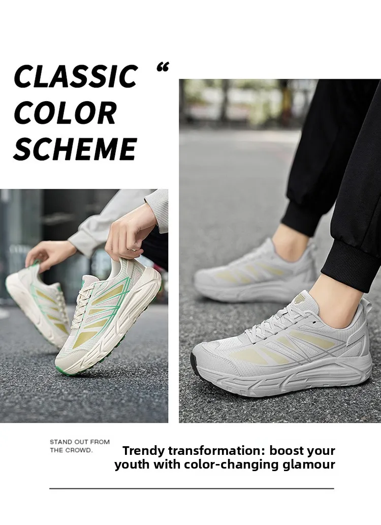 Men's Wide Foot 4E Size Sports Shoes Breathable Comfortable Casual Fall Season round Toe Large Head Extra Wide Footwear - Image 11