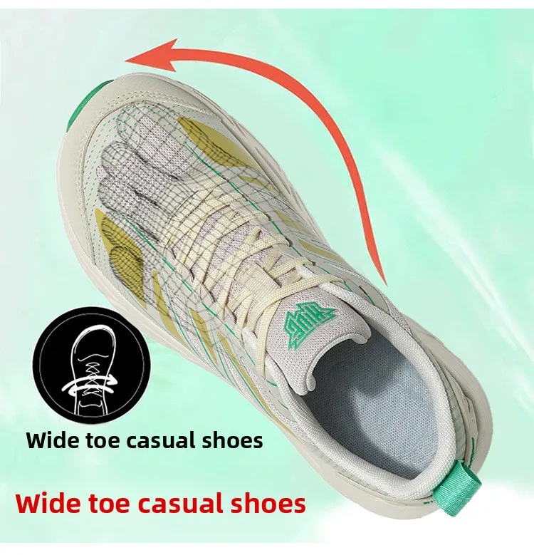 Men's Wide Foot 4E Size Sports Shoes Breathable Comfortable Casual Fall Season round Toe Large Head Extra Wide Footwear - Image 13
