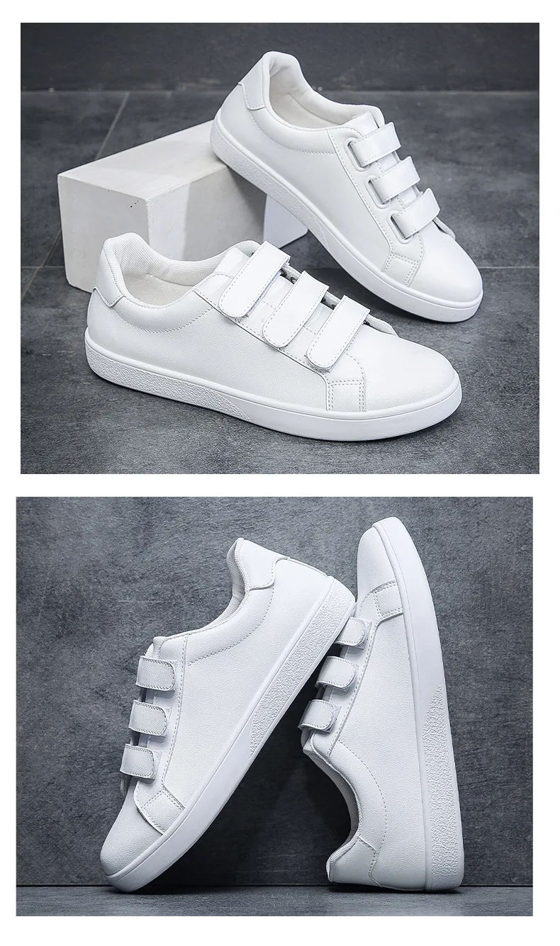New autumn white shoes Fashion non slip board shoes Outdoor skateboarding loafers comfortable Shoe Flat Male Sneakers Tenis Para - Image 14