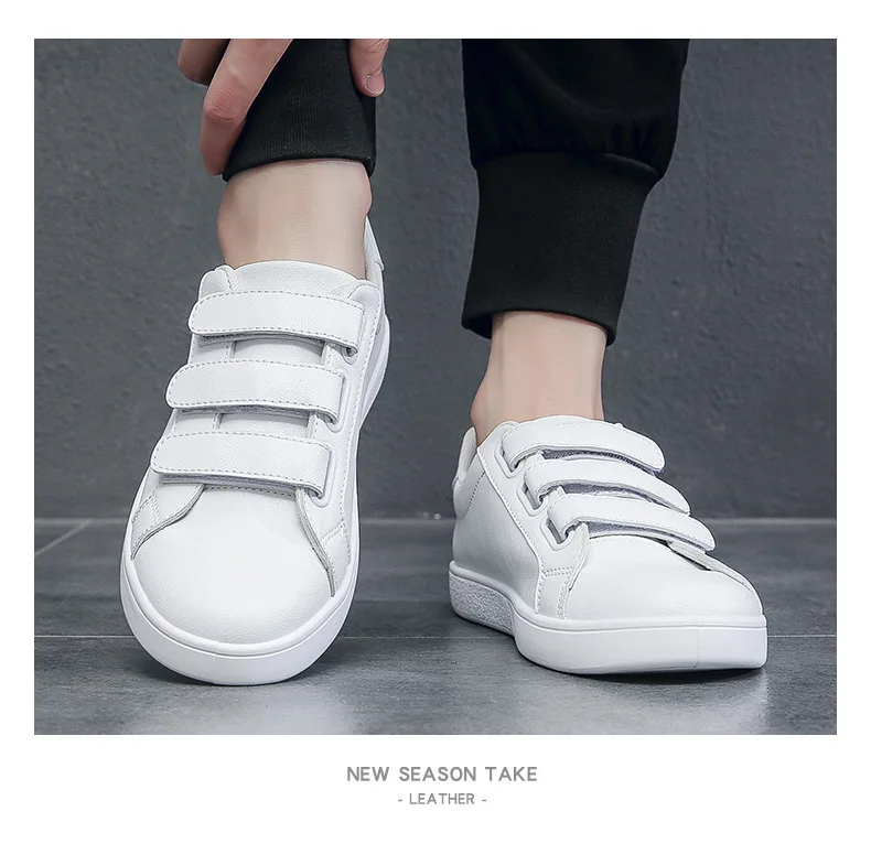 New autumn white shoes Fashion non slip board shoes Outdoor skateboarding loafers comfortable Shoe Flat Male Sneakers Tenis Para - Image 13